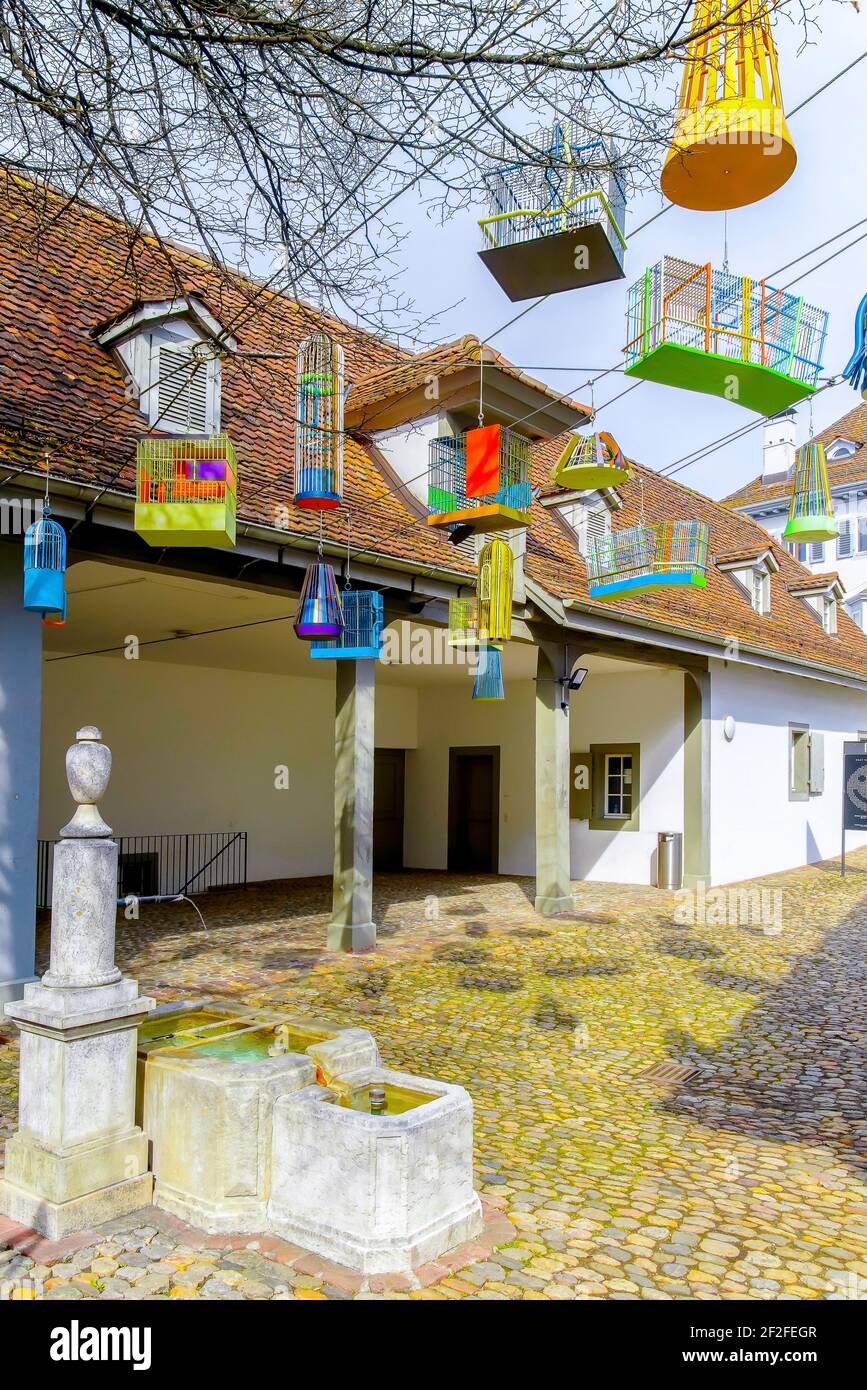 Fondazione Beyeler&Museo di Arte moderna e Contemporanea di Riehen, Basilea Città del Cantone, Svizzera. Foto Stock