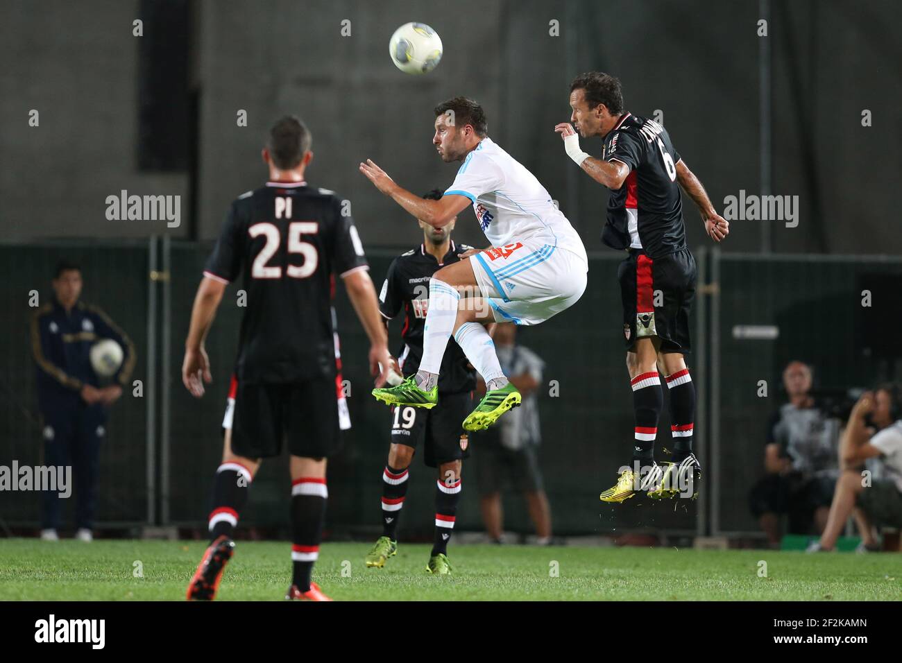 Calcio - Campionato Francese 2013/2014 - Ligue 1 - Olympique de Marseille v AS Monaco il 1 settembre 2013 a Marsiglia , Francia - Foto Manuel Blondau / AOP PRESS / DPPI - Andre-Pierre Gignac di Marsiglia Foto Stock