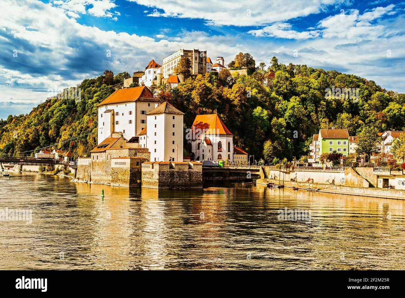 Germania, Baviera, bassa Baviera, Passau Foto Stock