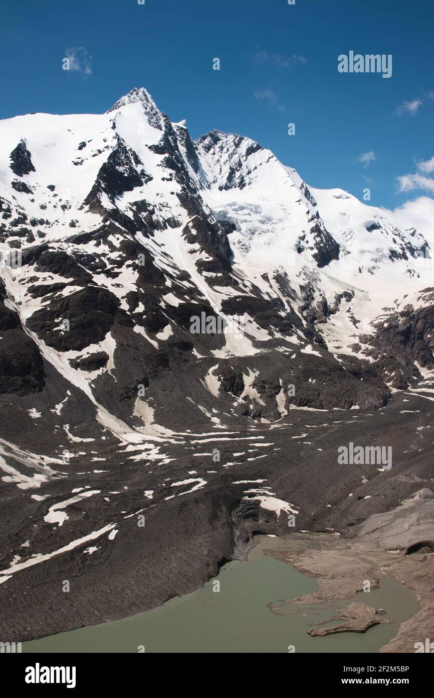 Austria, Hohe Tauern, Grossglockner Foto Stock