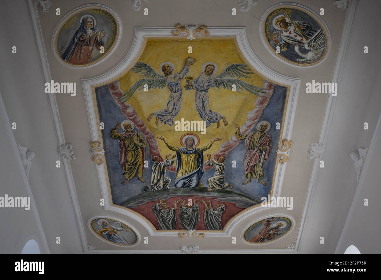 Obernau - Rottenburg am Neckar, Baden-Württtmberg, Germania. Parrocchia cattolica di San Pietro e Paolo. Foto Stock