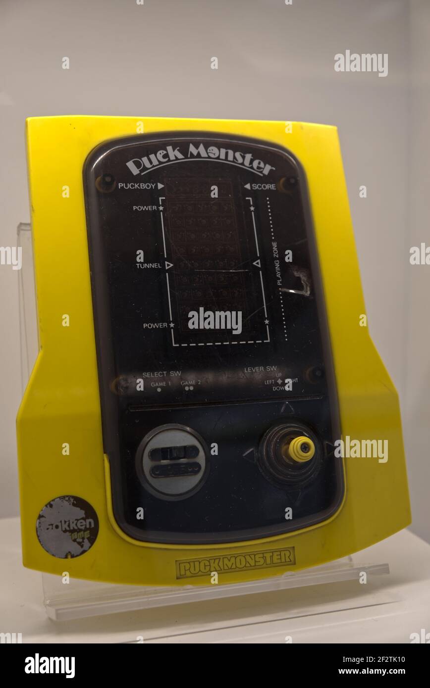 Anatra Monster, un famoso gioco di console vintage Foto Stock