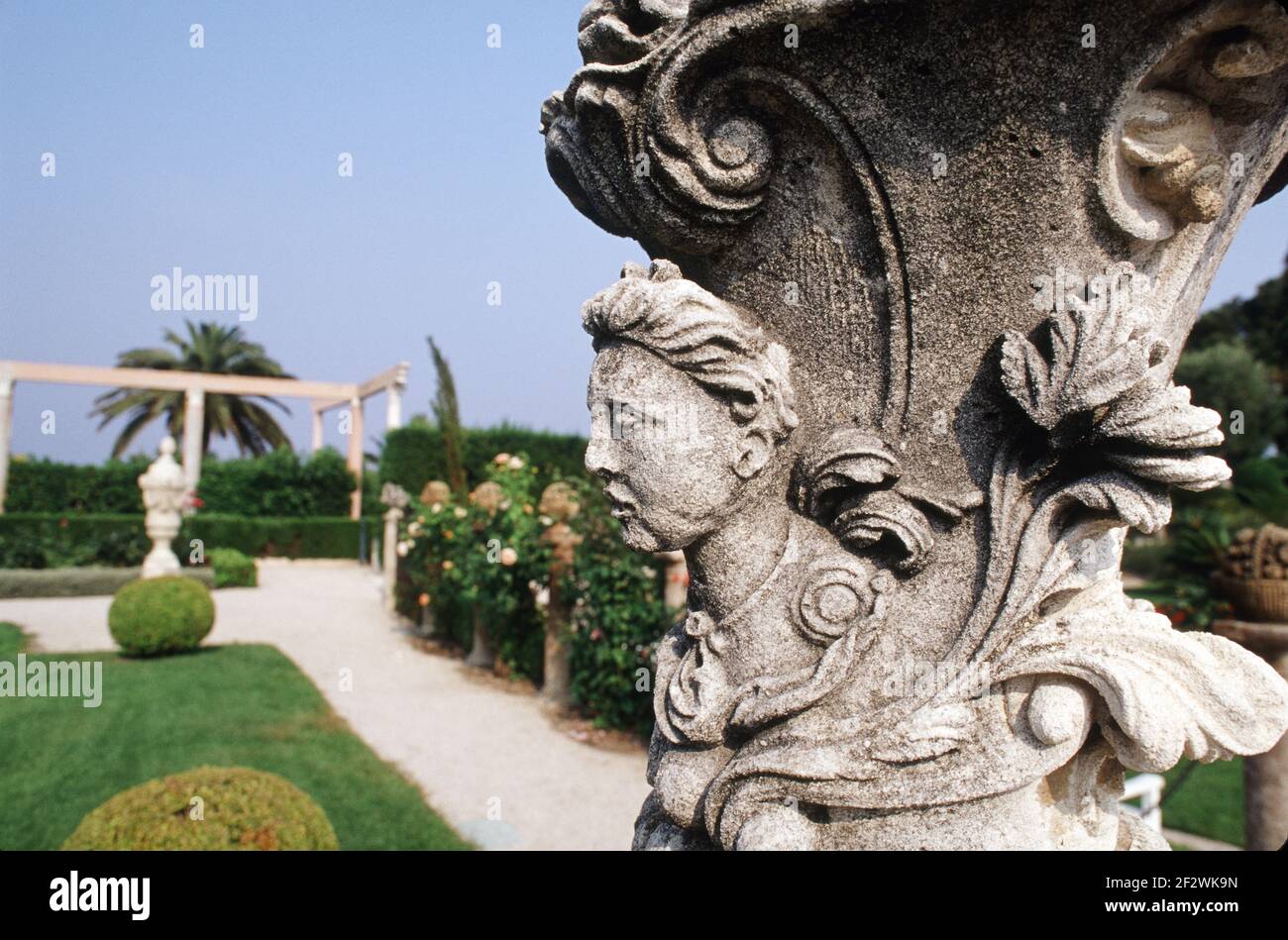 Villa Ephrussi de Rothschild, villa Ile-de-France Foto Stock