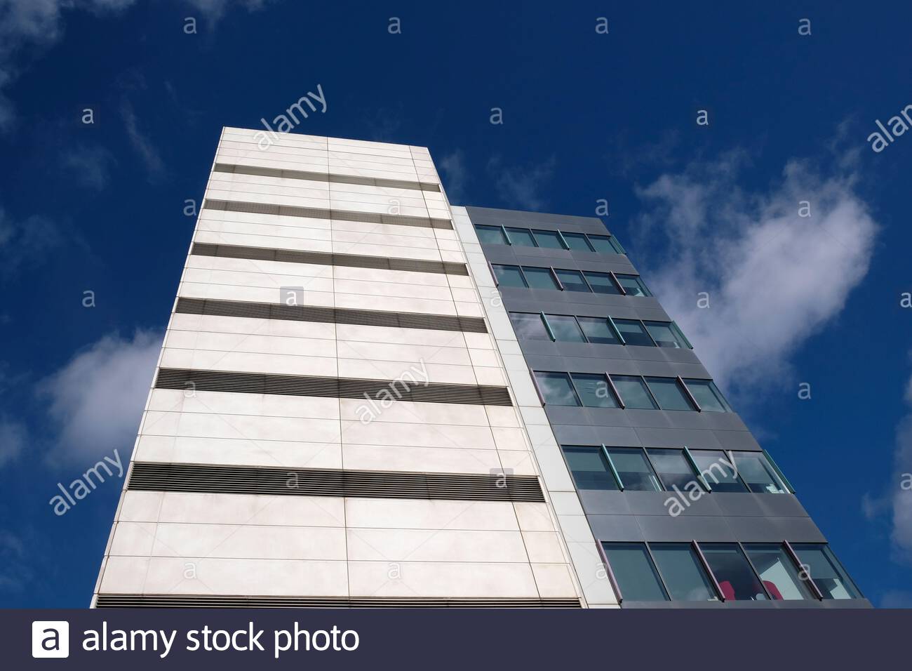 Ocean Point One Office Block, Leith Docks, Edimburgo, Scozia Foto Stock