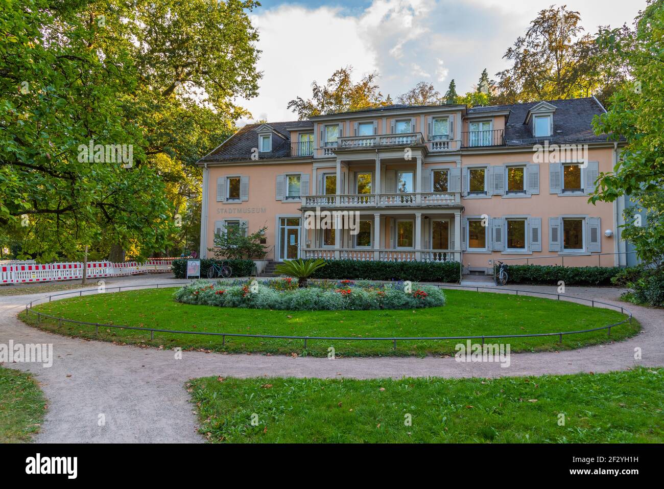 Stadtmuseum a Baden Baden, Germania Foto Stock