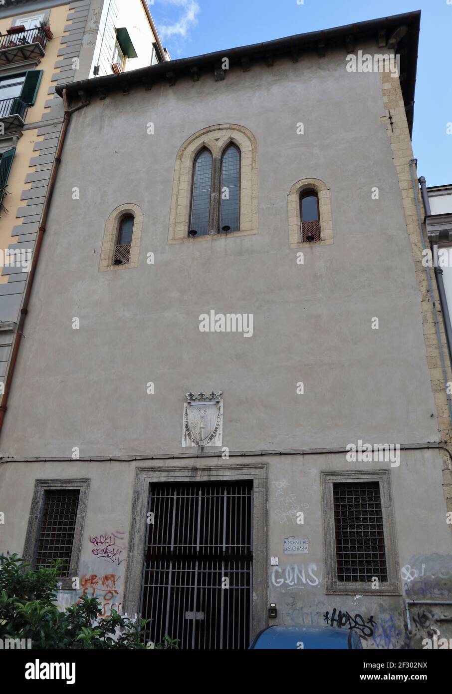 Napoli – Chiesa delle Clarisse Foto Stock