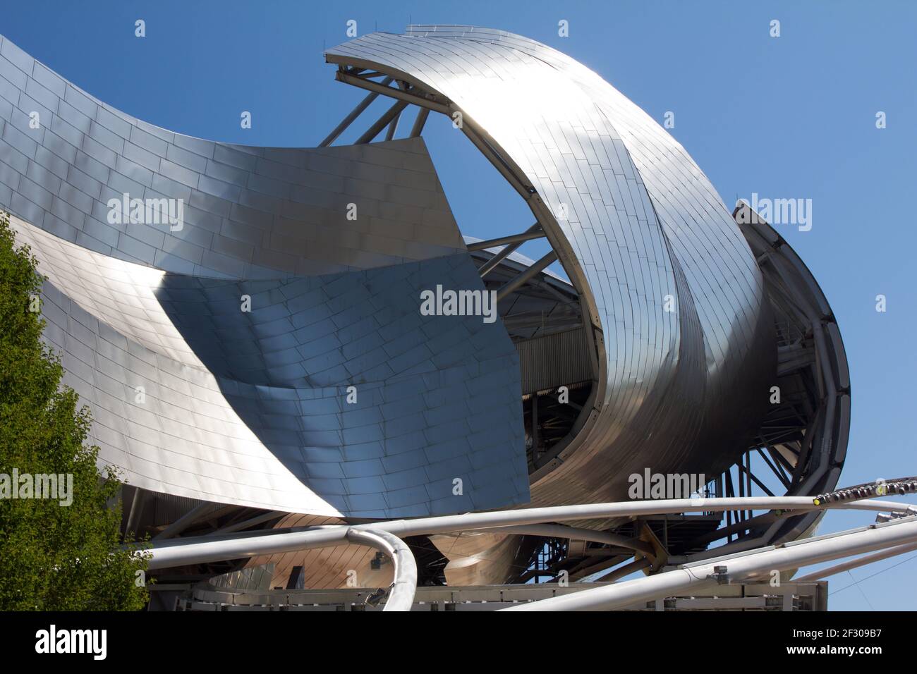 Jay Pritzker Pavilion Chicago Foto Stock