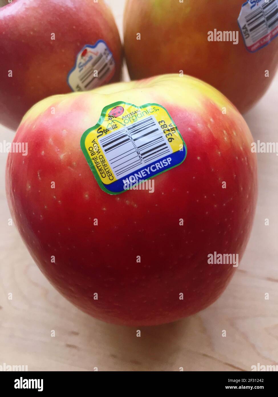 Stemit FarmsMiele Crisp Apple, Stati Uniti Foto Stock