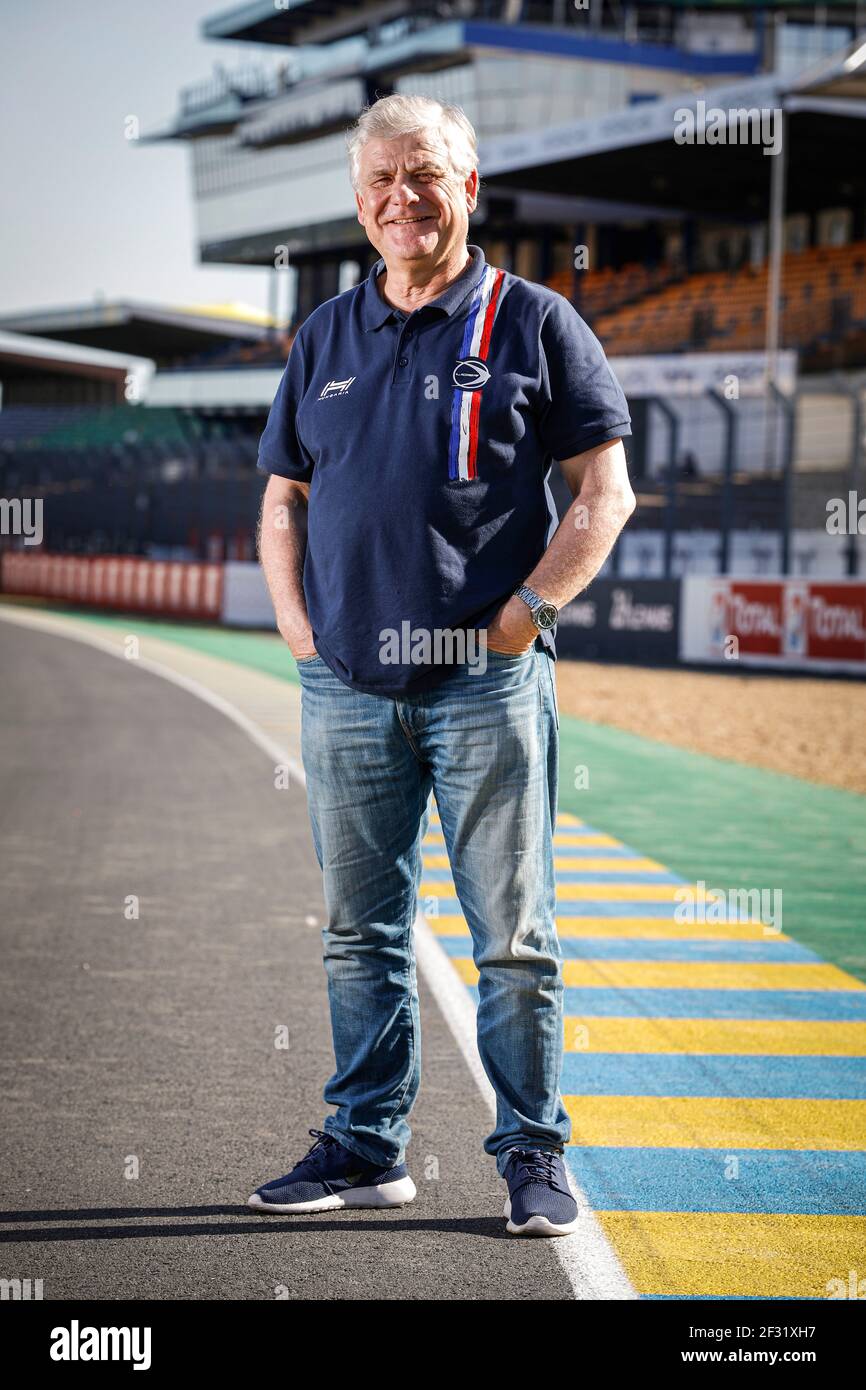 NICOLET Jacques (fra), CEO Onroak Automotive, ritratto durante la 24 ore di test day di le Mans 2019, il 2 giugno sul circuito di le Mans, Francia - Foto Francois Flamand/DPPI Foto Stock