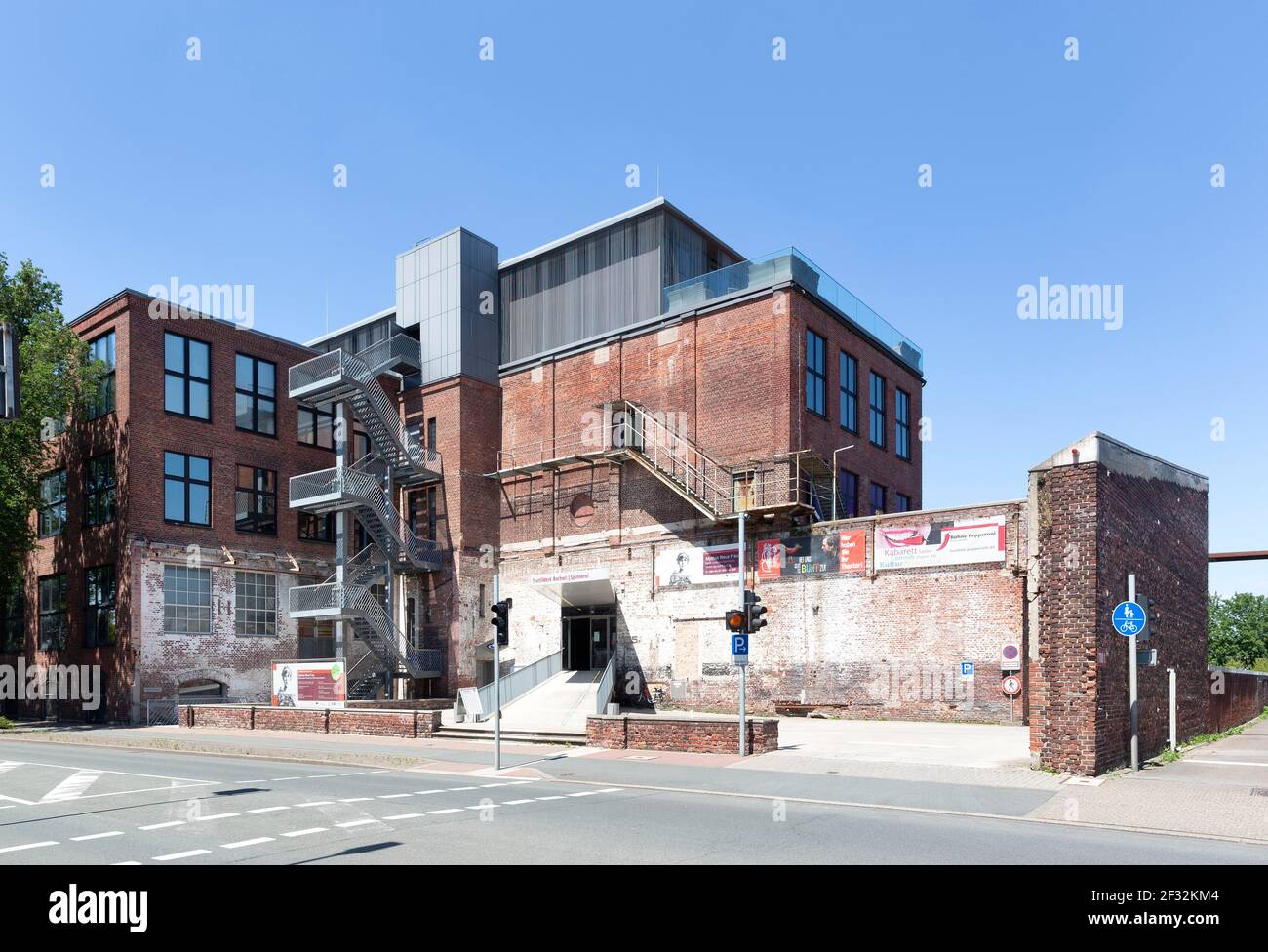 Museo Textilwerk, Museo industriale LWL, Bocholt, Muensterland, Nord Reno-Westfalia, Germania Foto Stock