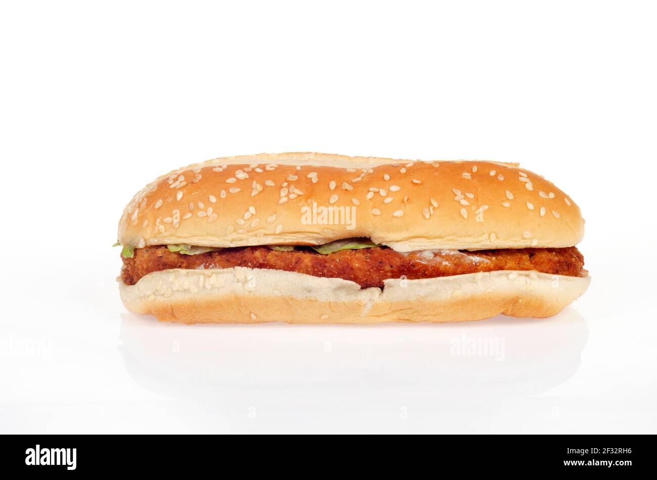 Burger King, panino di pollo originale Foto Stock