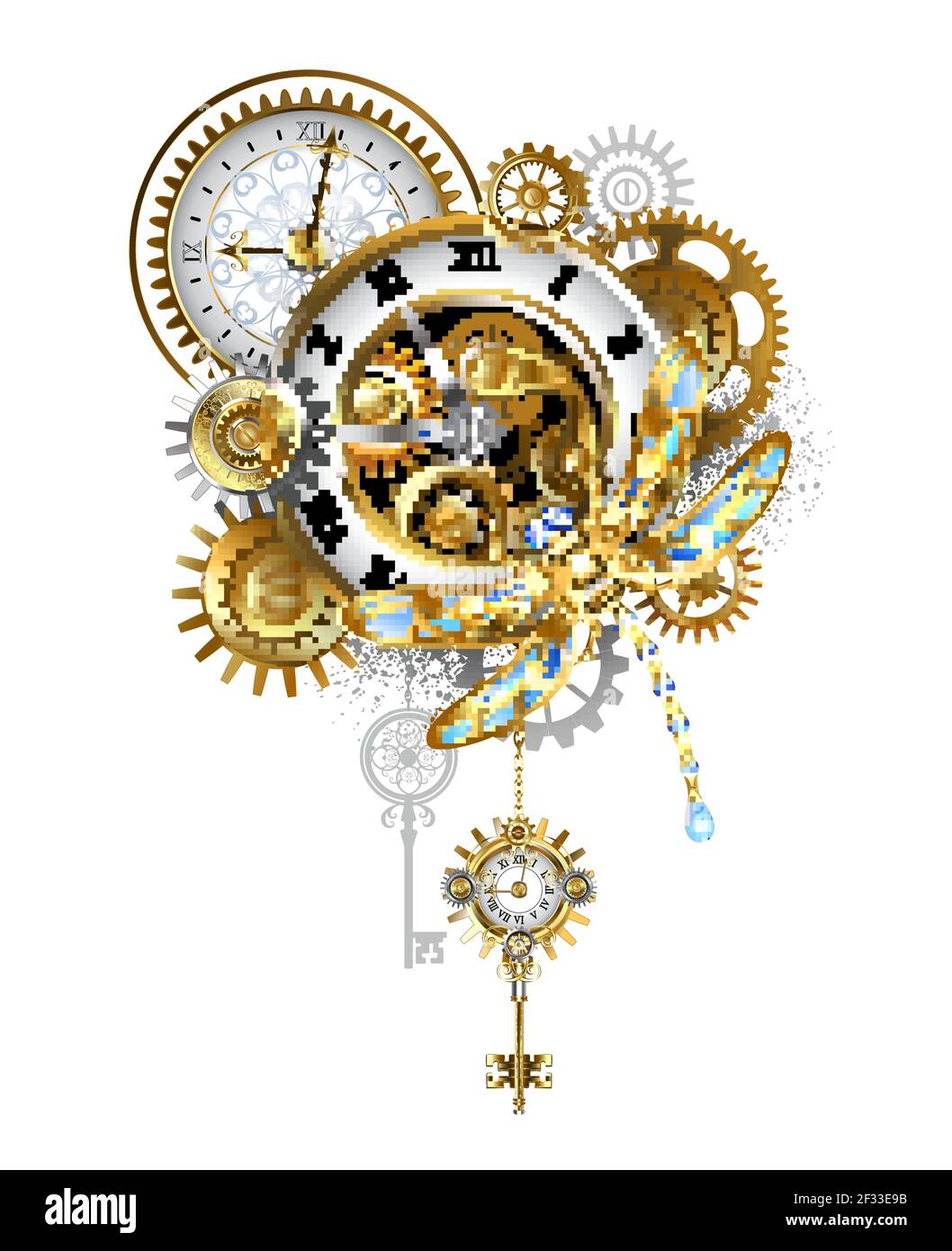 54.300 Ingranaggi Orologio Foto Stock, Immagini E Fotografie Royalty-free - IStock - Foto 5