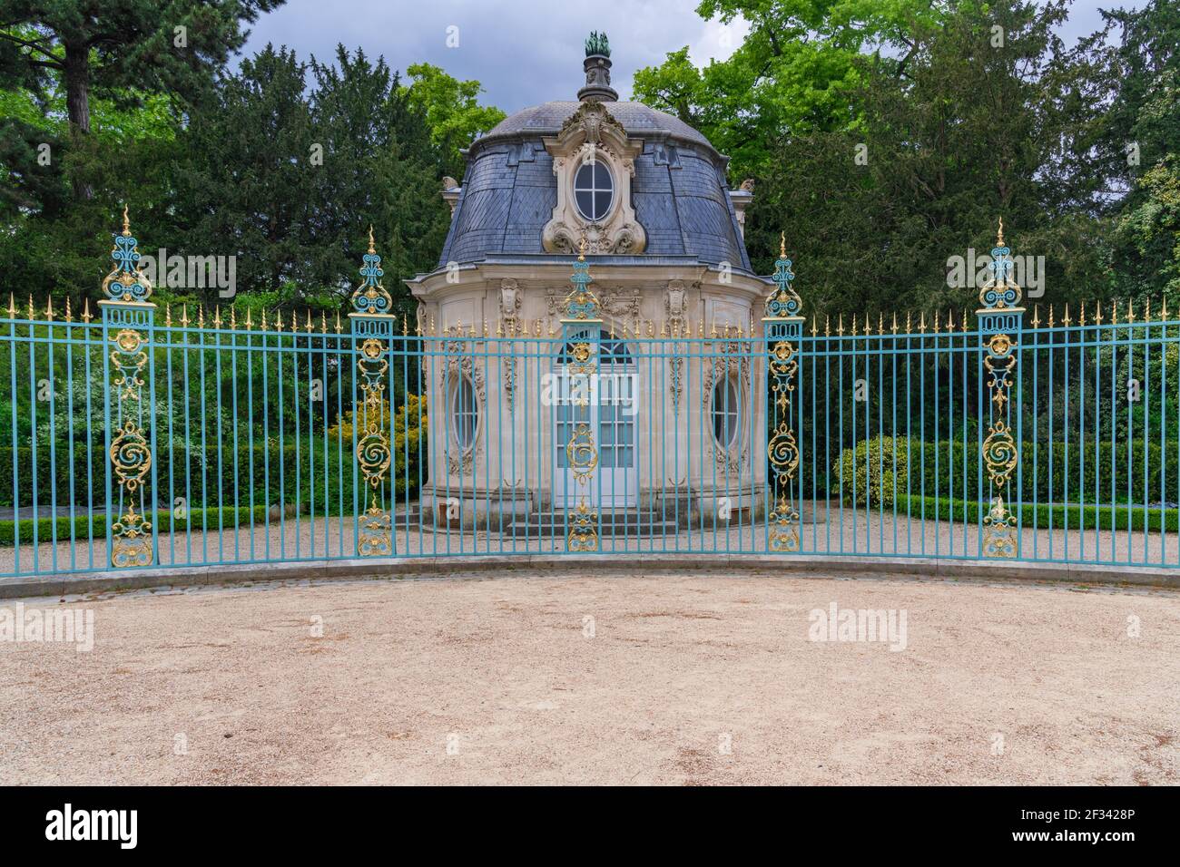 Bois de Boulogne à Parigi Foto Stock