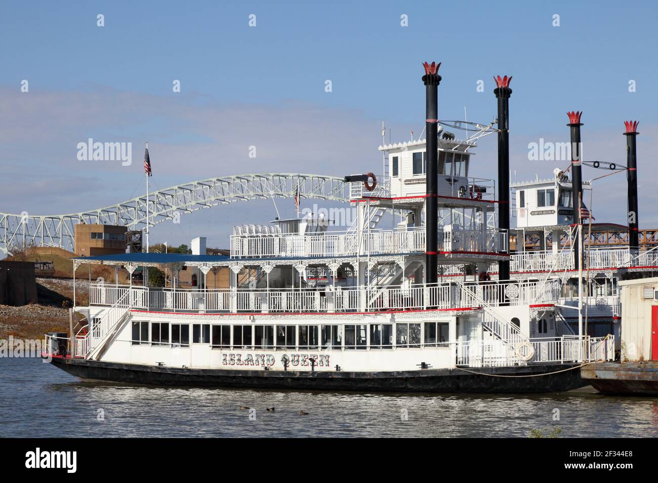 Geografia / viaggio, Stati Uniti, Mississippi, Memphis, Riverboat, Memphis, Additional-Rights-Clearance-Info-not-available Foto Stock