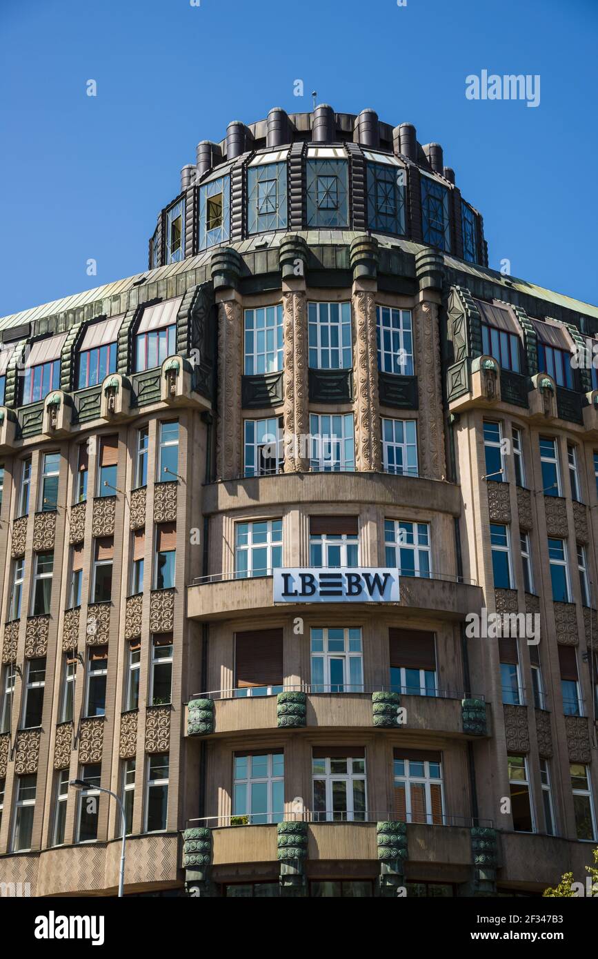 Geografia / viaggio, Czechia, banca statale regionale Baden-Wuerttemberg, Praga, Repubblica Ceca, Freedom-of-Panorama Foto Stock