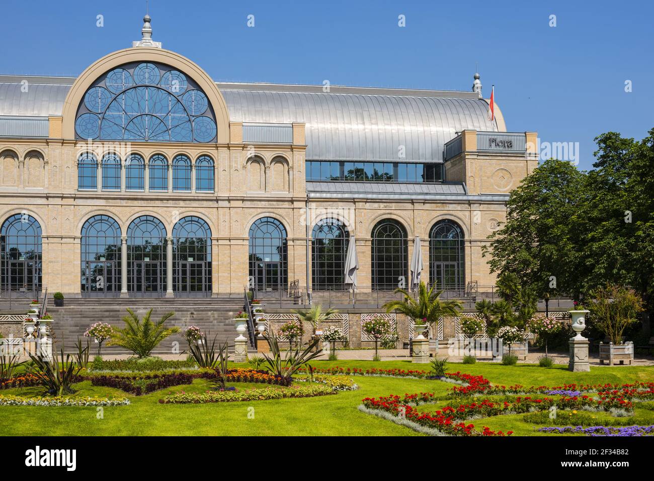 Geografia / viaggio, Germania, Nord Reno-Westfalia, giardino botanico, sala festival della flora, Colonia, libertà di Panorama Foto Stock
