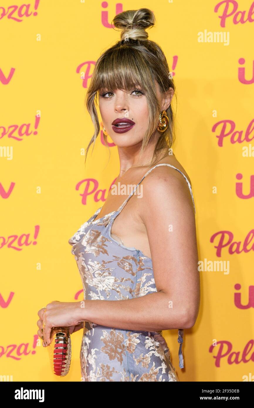 Londra, Regno Unito. 11 Ottobre 2018. Chloe Lewis partecipa a ITV Palooza!, Royal Festival Hall, Southbank. Credit: Scott Garfitt /Empics/Alamy Live News Foto Stock