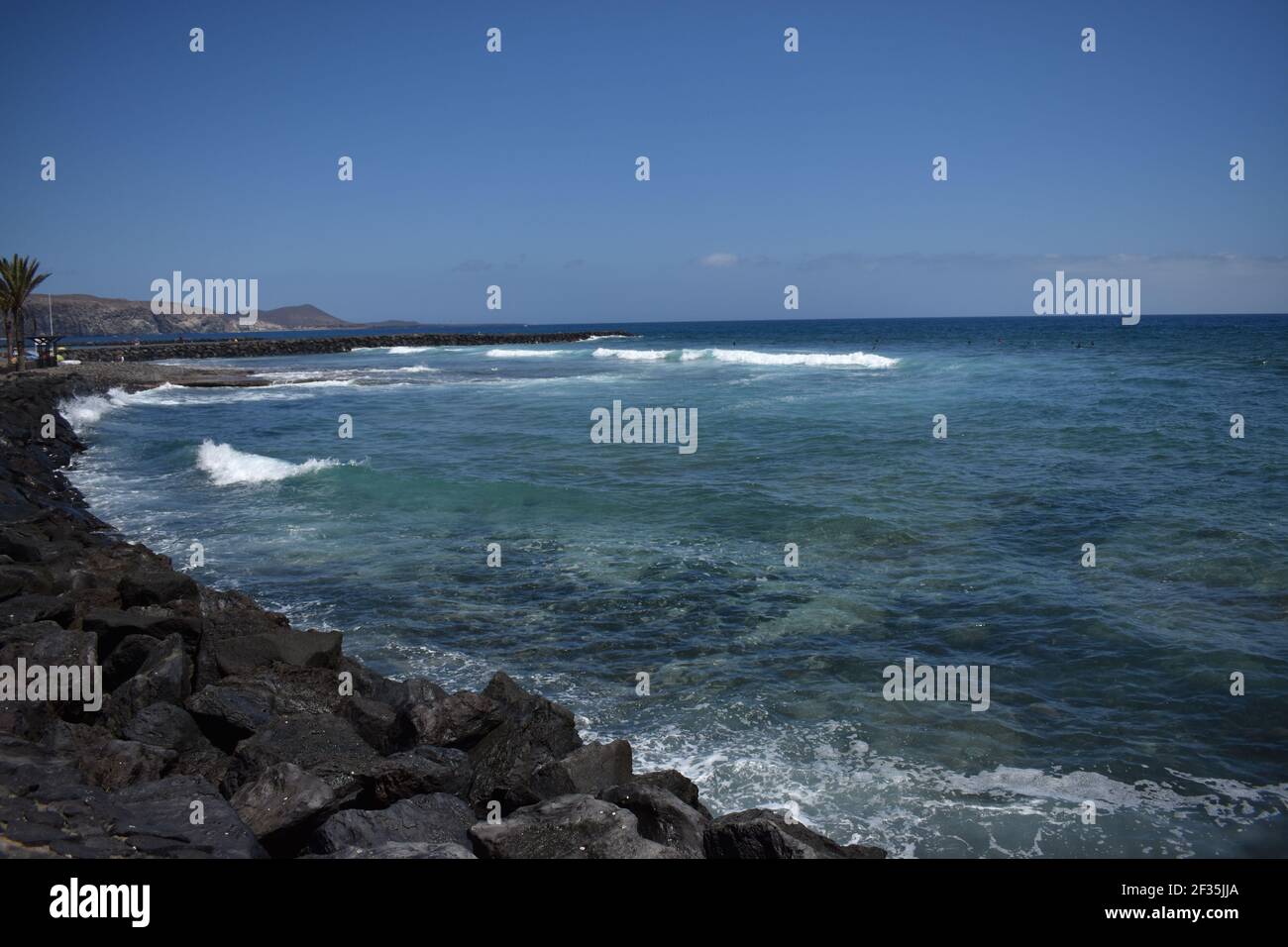 Sulla costa di Tenerife Foto Stock