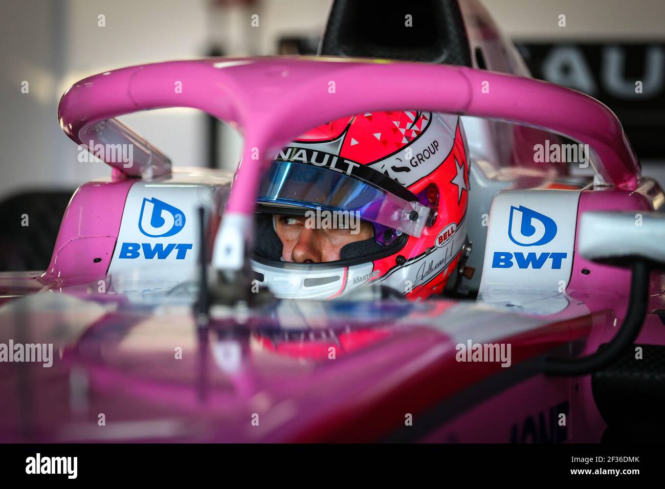 HUBERT Anthoine, BWT Arden, ritratto durante il campionato FIA Formula 2 2019, Bahrain a Sakhir dal 29 al 31 marzo - Foto DPPI Foto Stock