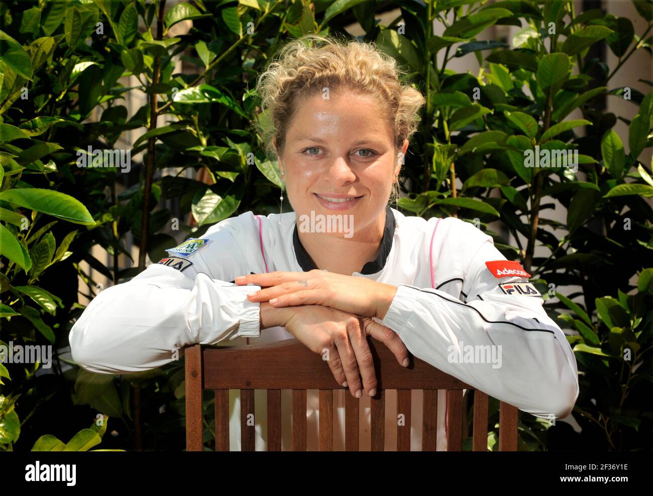 Kim Clijsters 14/6/2010. IMMAGINE DAVID ASHDOWN Foto Stock