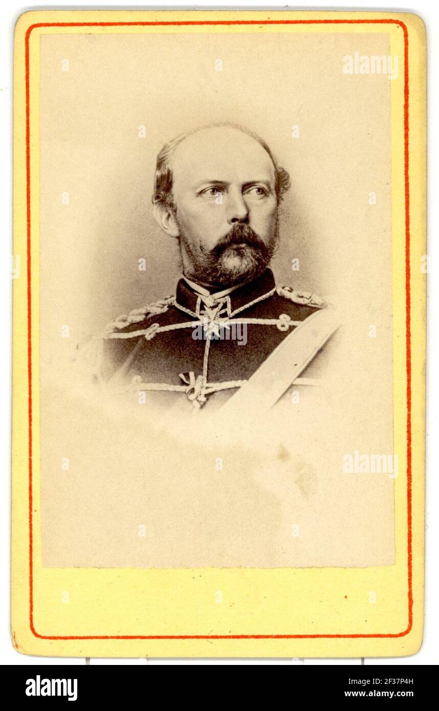 Principe Federico Carlo, c.. 1865-1875. Foto Stock