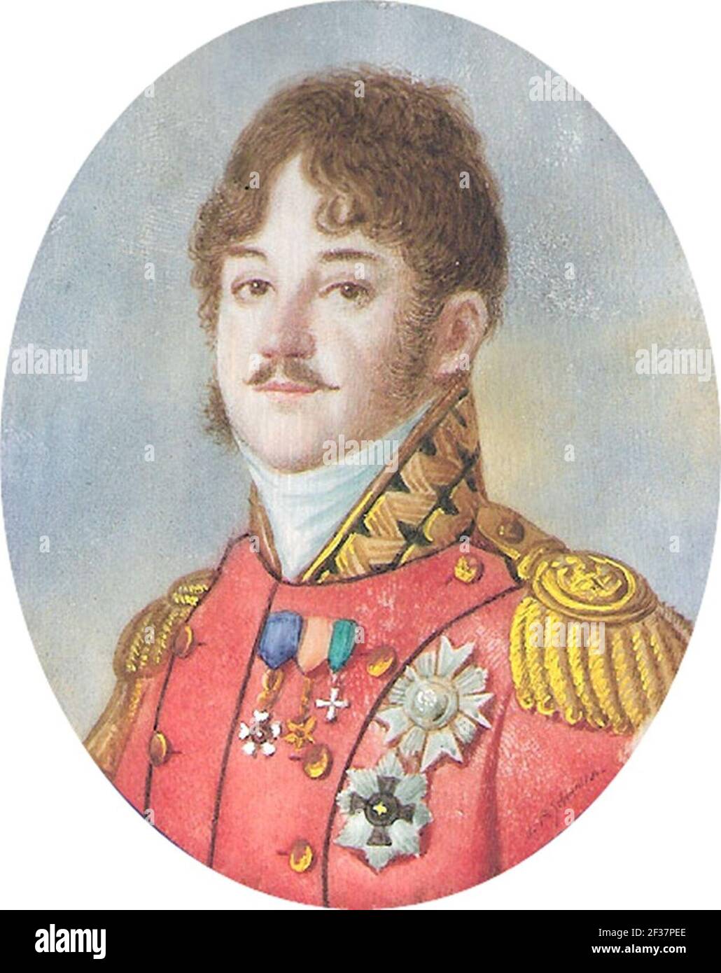 Principe Jozef Poniatowski. Foto Stock