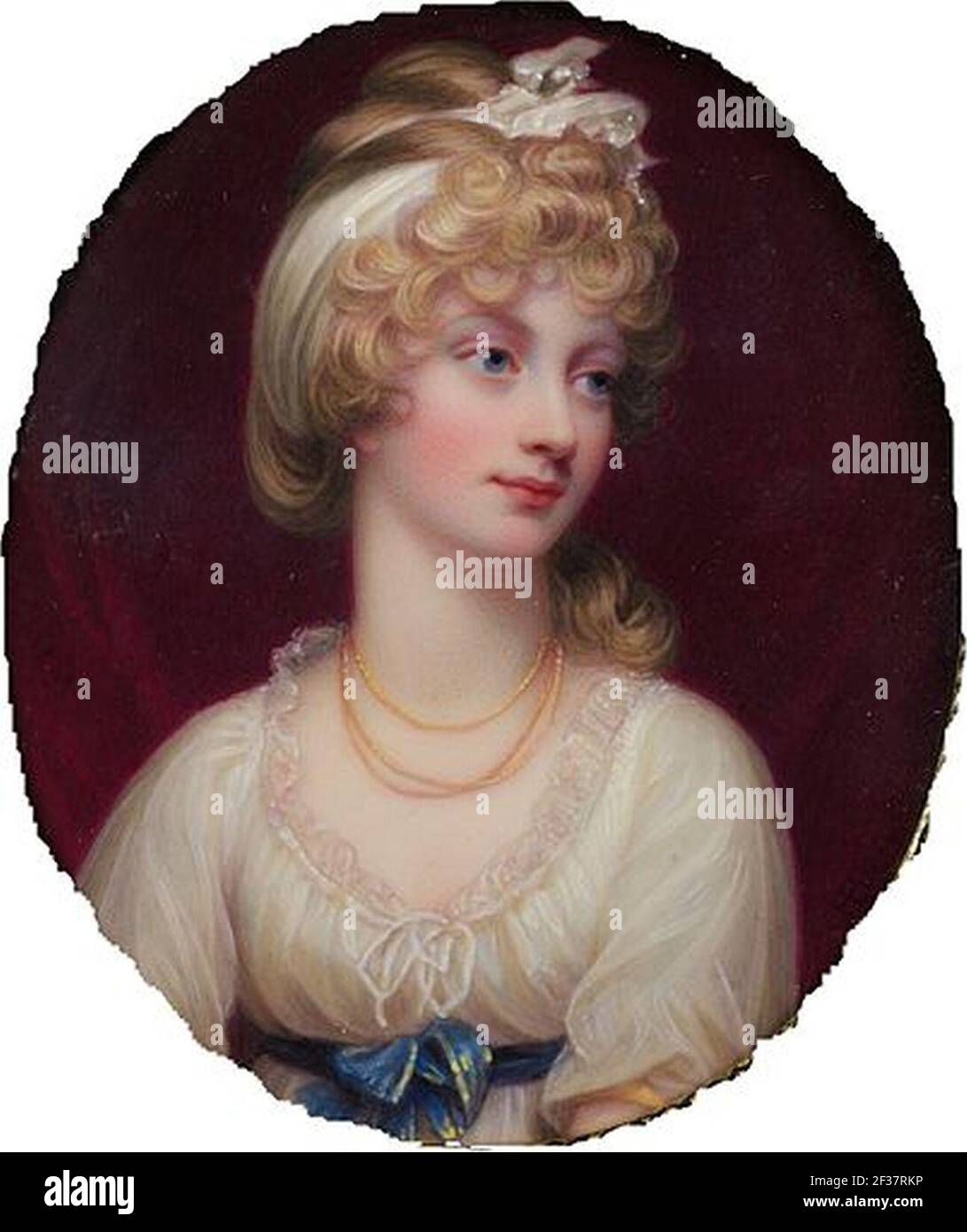 Principessa Amelia del Regno Unito (1783.1810). Foto Stock