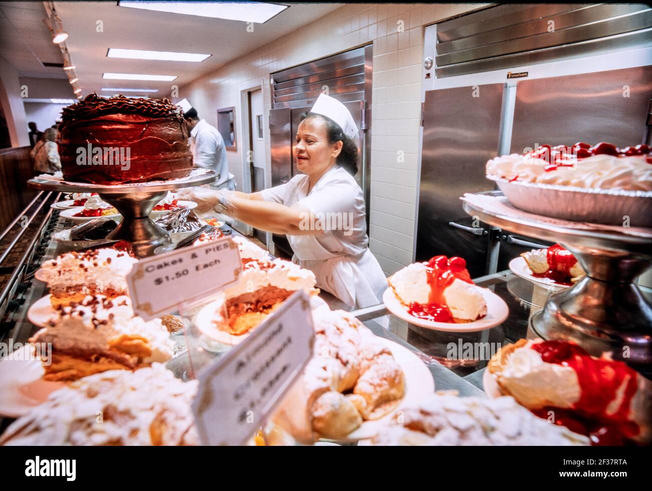 Miracle Mile Cafeteria, Coral Gables, Florida Foto Stock