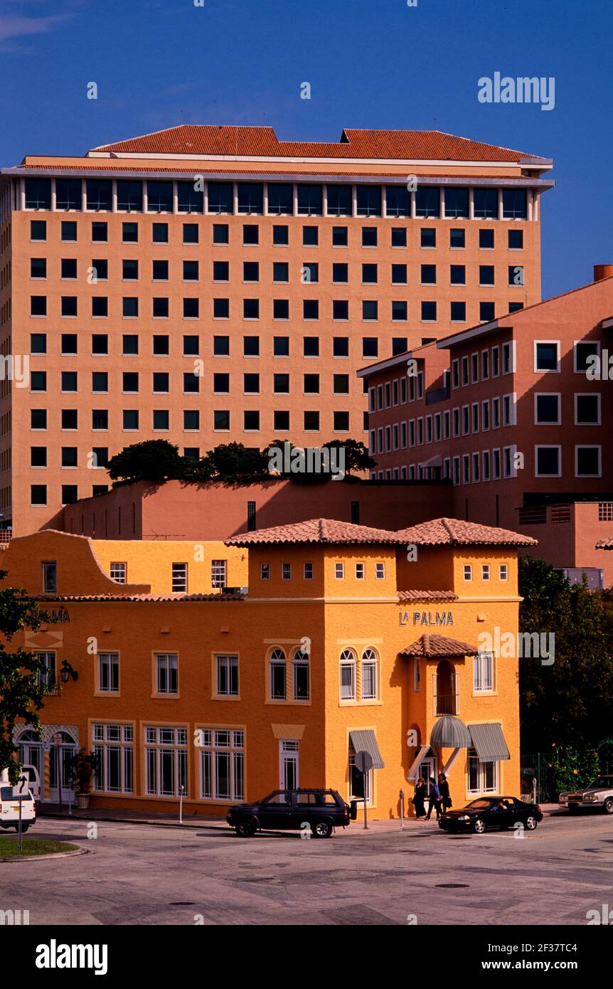 Architettura, Coral Gables, Florida, la Palma Foto Stock