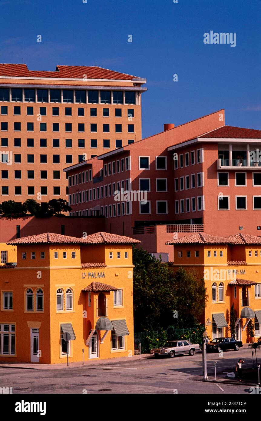 Architettura, Coral Gables, Florida, la Palma Foto Stock