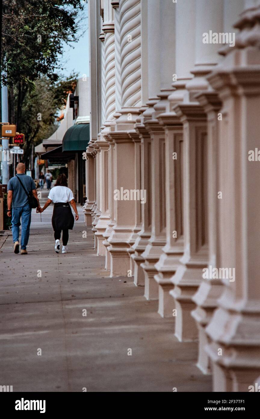Architettura di Coral Gables, Florida Foto Stock