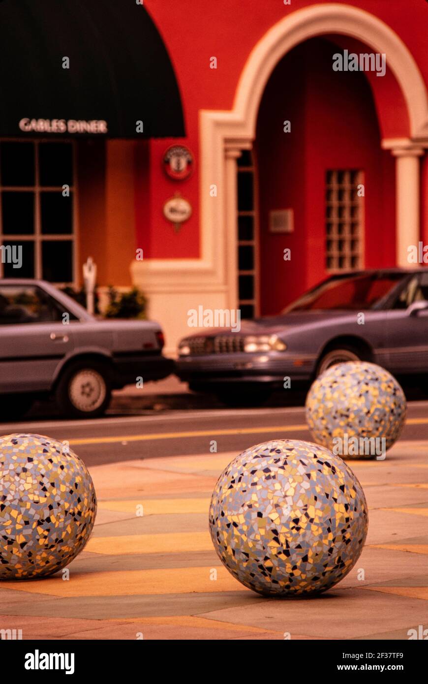 Architettura di Coral Gables, Florida Foto Stock