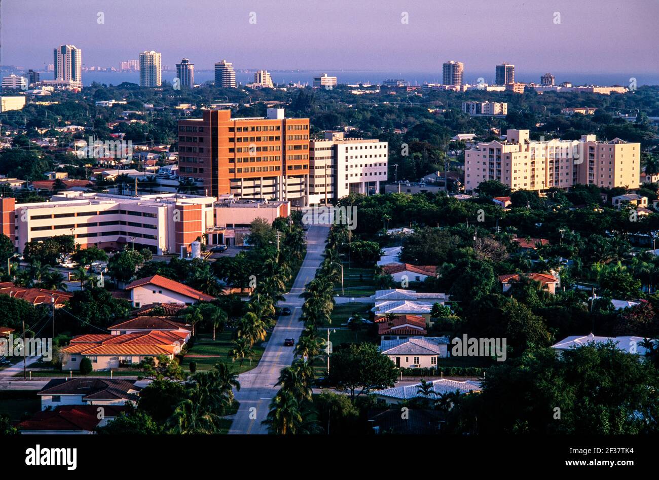 Architettura, Coral Gables, Florida Foto Stock