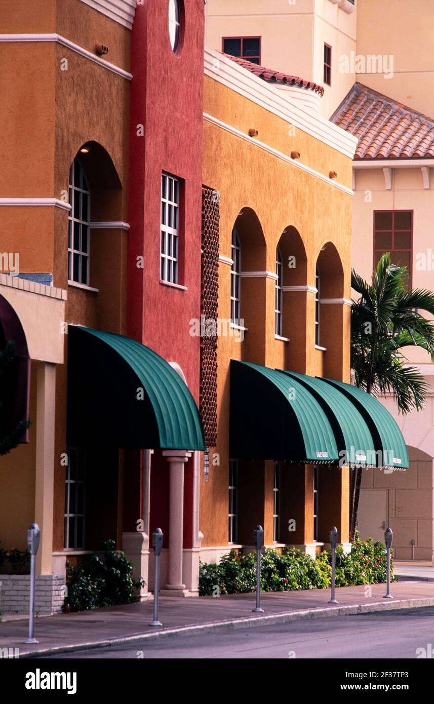 Architettura di Coral Gables, Florida Foto Stock