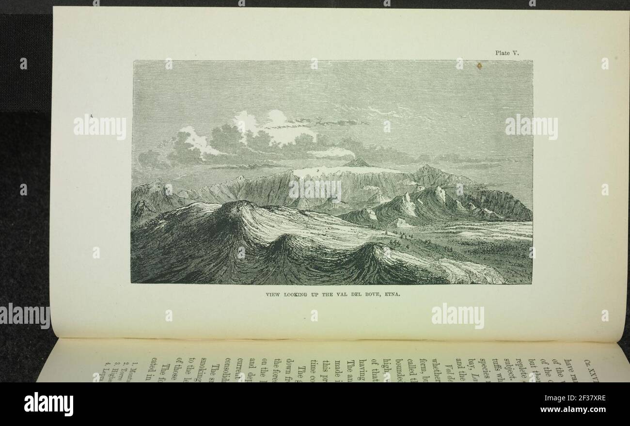 Principi di geologia Foto Stock