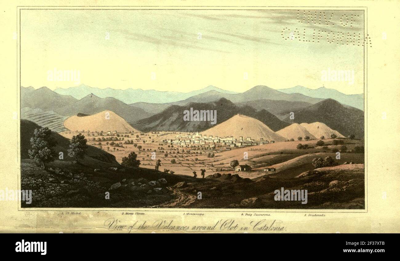 Principi di geologia Foto Stock