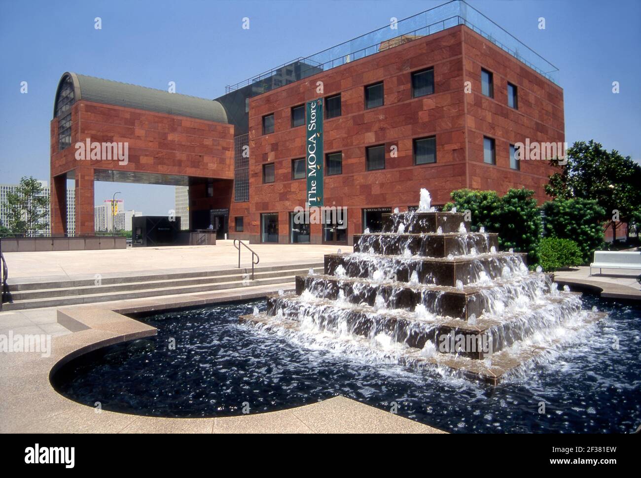 Museo d'arte MOCA nel centro di Los Angeles, California Foto Stock