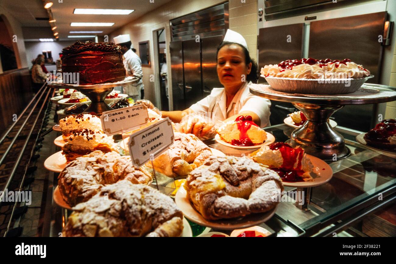 Miracle Mile Cafeteria, Coral Gables, Florida Foto Stock