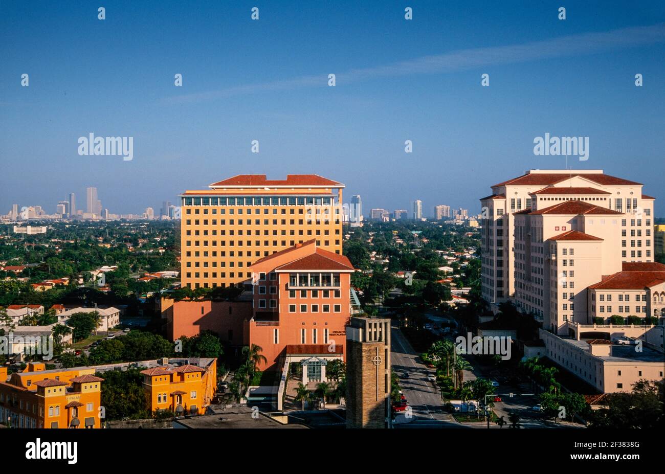 Architettura, Coral Gables, Florida Foto Stock