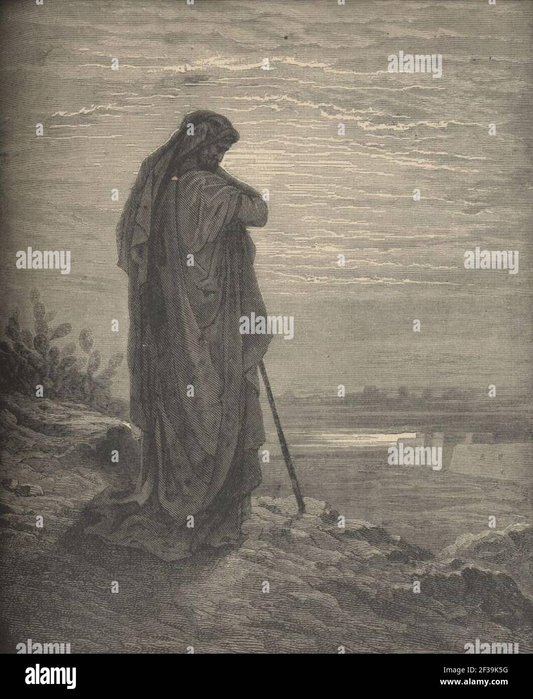 Profeta amos. Foto Stock