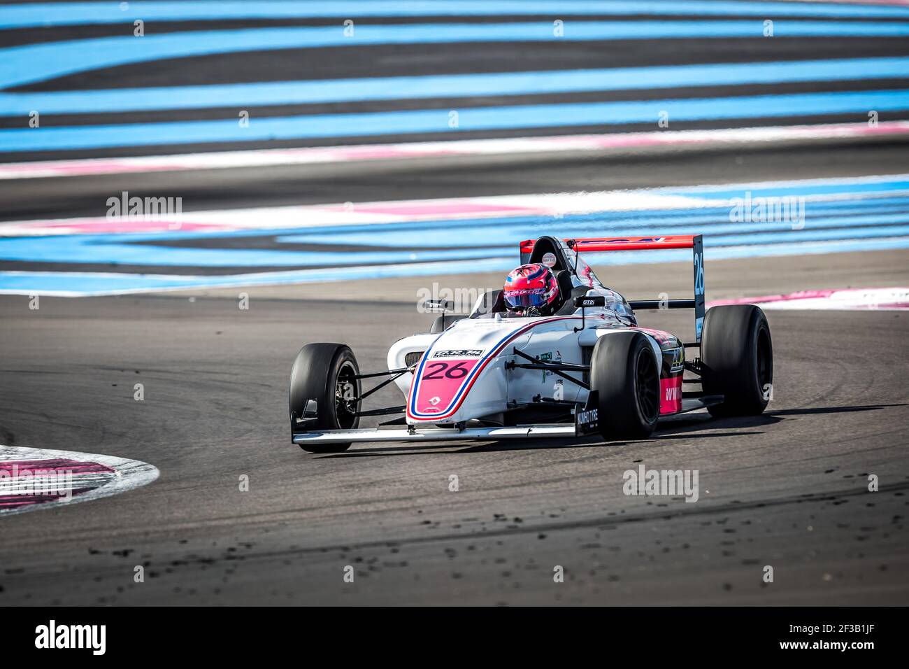 26 DAVID Hadrien (fra), F4 FFSA Academy, azione in occasione del 11 FFSA GT circuito campionato francese, dal 13 al 2019 ottobre a le castellet, Francia - Foto Thomas Fenetre/DPPI Foto Stock