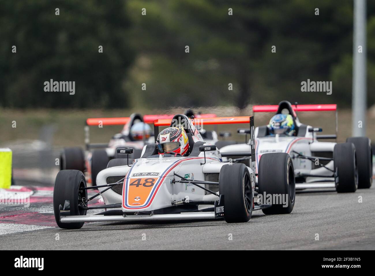 48 VALENTE Enzo (fra), F4 FFSA Academy, azione in occasione del campionato francese 2019 FFSA GT circuito, dal 11 al 13 ottobre a le castellet, Francia - Foto Marc de Mattia/DPPI Foto Stock