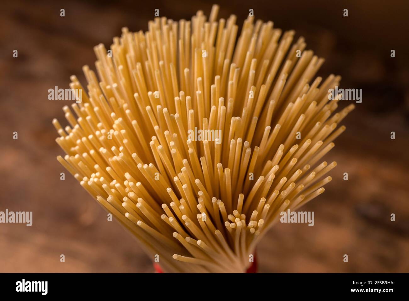Abbinamenti con spaghetti alla pasta italiana Foto Stock