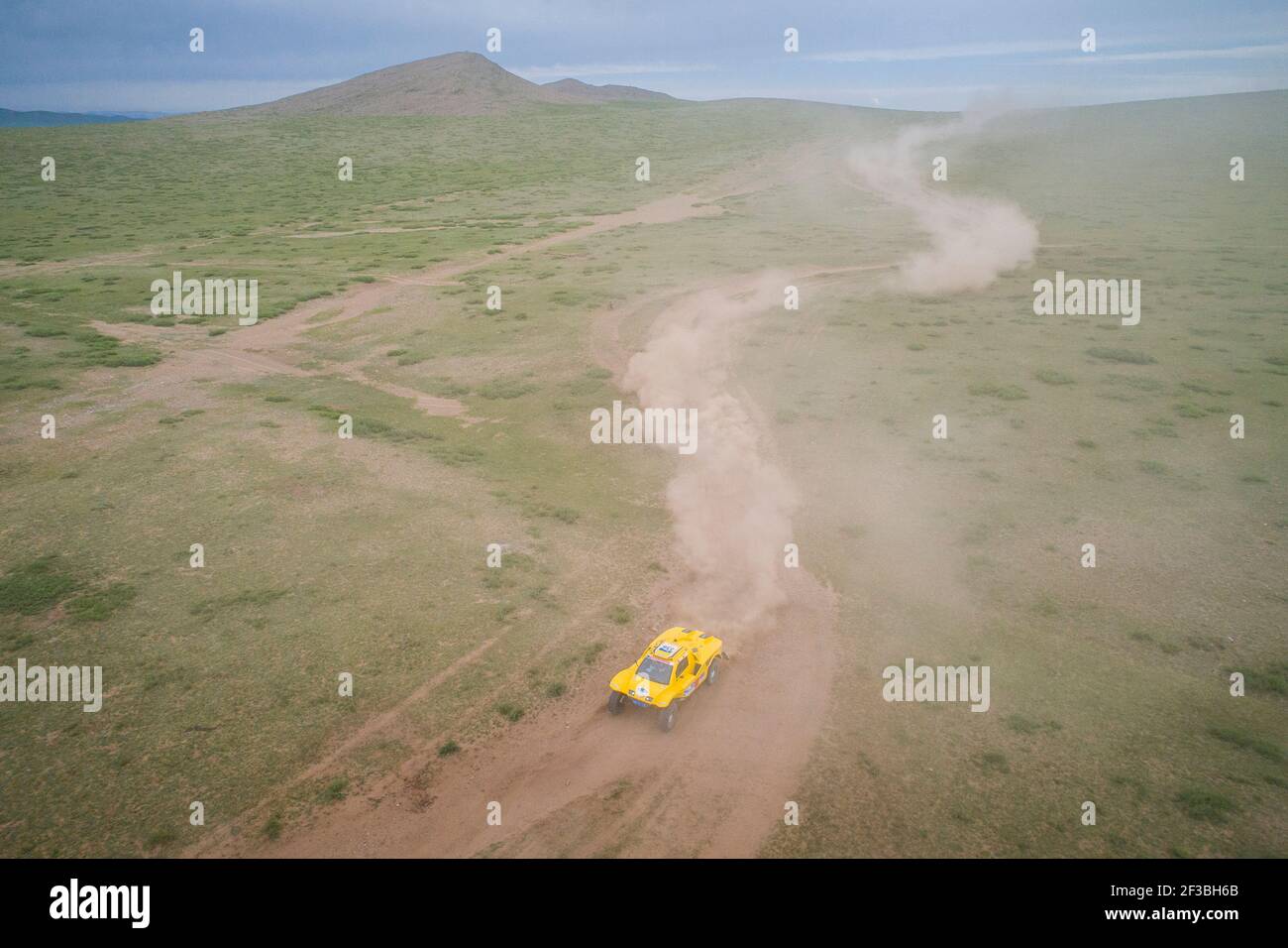 236 ZHANG Ming (CHN), QIN Xu (CHN), SHANXI YUNXIANG CLUB, HANWEI MOTORSPORT SMG BUGGY, T1, azione durante la Via della Seta 2019 Off Road rally, fase 4, luglio 10, ULAANBAATAR - ULAANBAATAR, Mongolia - Foto Frederic le Floc'h / DPPI Foto Stock