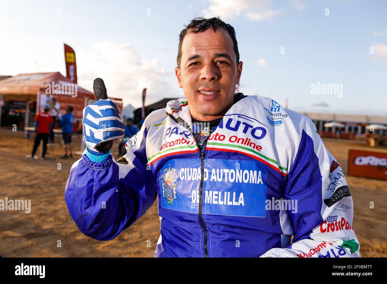 87 al-Lal Lahadil Rachid (esp), KTM, Ciudad Autonoma de Melilla Rachid Rally, originale di Motul, Moto, Bike, azione durante la fase 1 della Dakar 2020 tra Jeddah e al Wajh, 752 km - SS 319km, in Arabia Saudita, il 5 gennaio 2020 - Foto Francois Flamand / DPPI Foto Stock