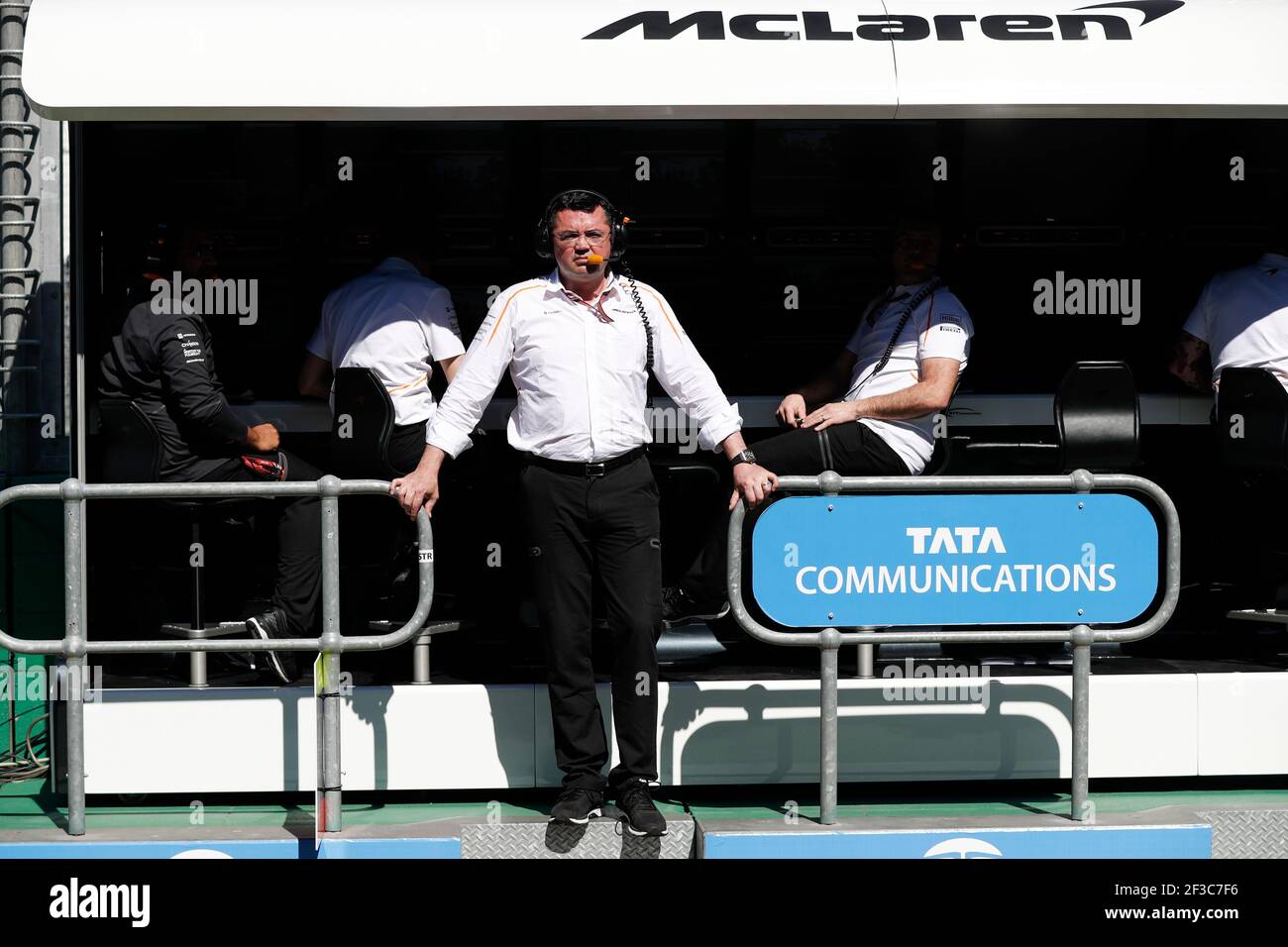 BOULLIER Eric (fra), Direttore Corse della McLaren F1, ritratto durante il campionato di Formula 1 2018 a Melbourne, Gran Premio d'Australia, dal 22 al 25 marzo - Foto Florent Gooden/DPPI Foto Stock