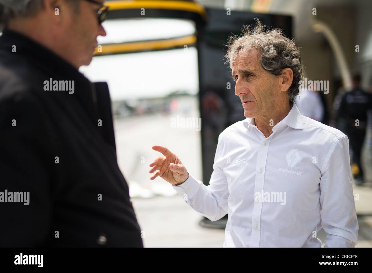 PROST Alain (fra), Team Renault Sport F1, ritratto durante il campionato mondiale di Formula 1 FIA 2018, Gran Premio della Cina, a Shanghai dal 12 al 15 aprile - Foto Antonin Vincent / DPPI Foto Stock