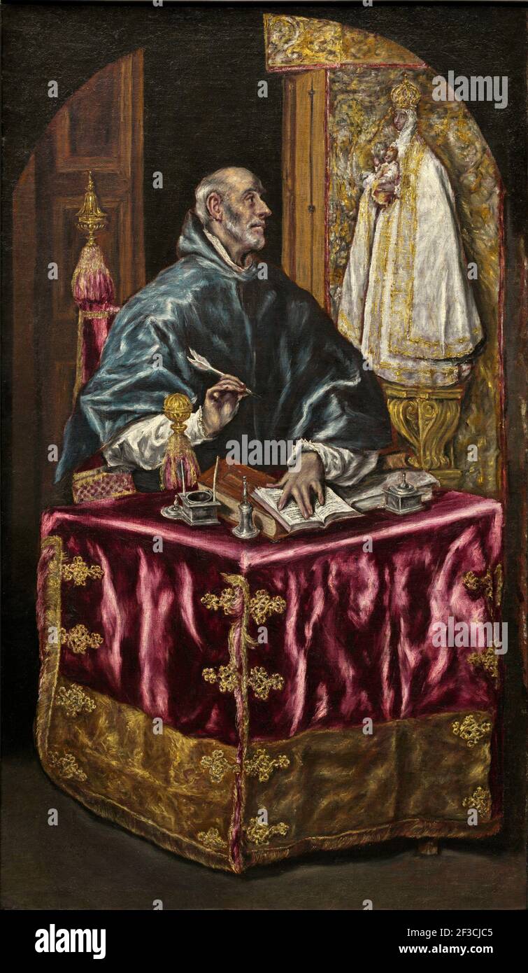 Sant'Ildefonso, c. 1603/1614. Foto Stock