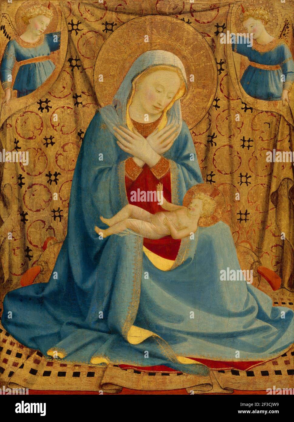 La Madonna dell'umiltà, c.. 1430. Foto Stock