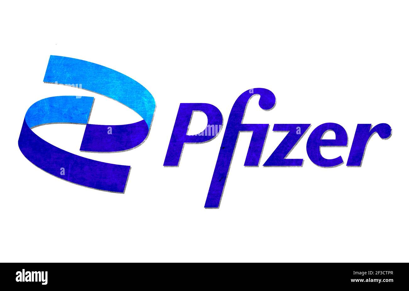 Logo Pfizer Foto Stock